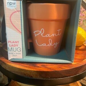 NPW Plant Lady Mug in Orange